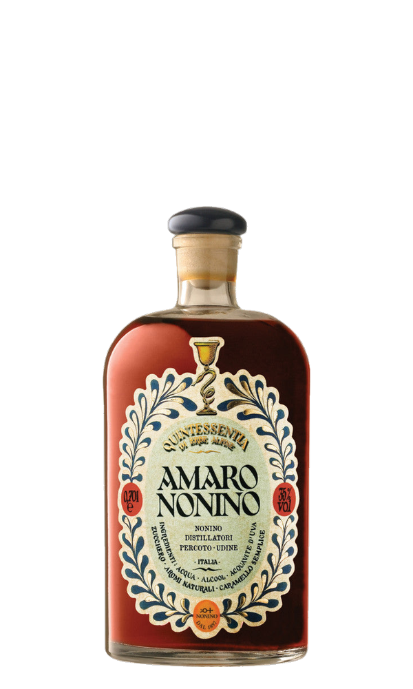 Label of Nonino Amaro