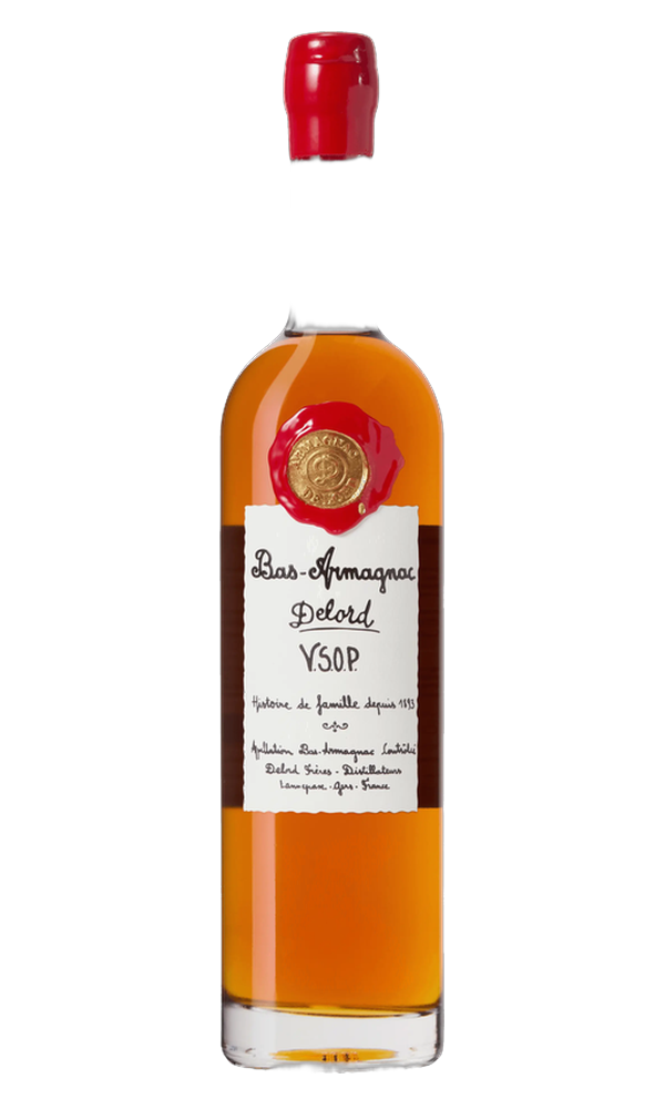 Label of Delord Fine Armagnac