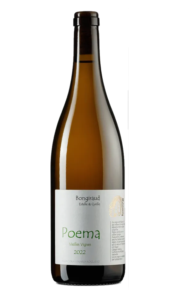 Label of Poema Vieilles Vignes