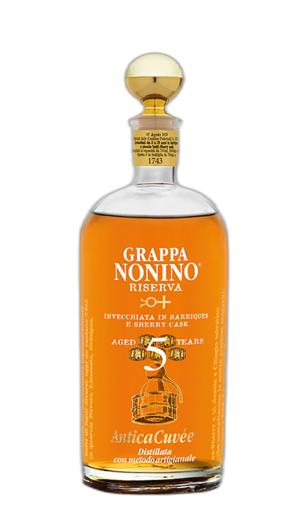 Label of Distillatori Nonino Antica Cuvée