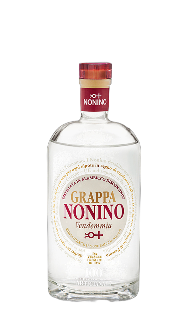 Label of Distillatori Nonino Vendemmia Bianca