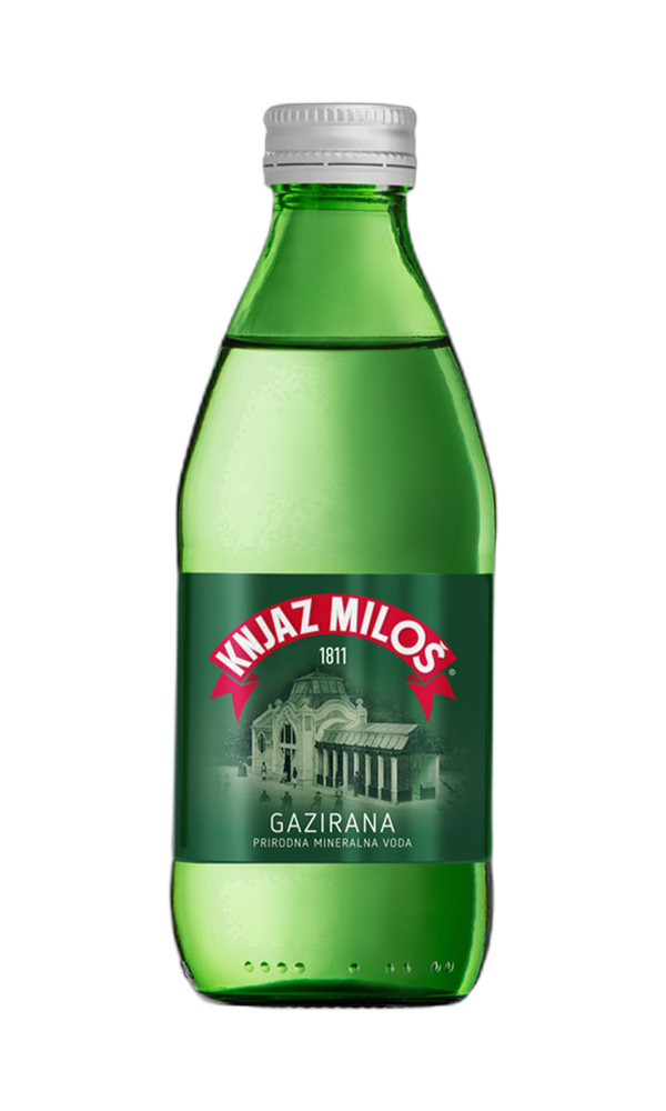 Label of Sparkling water (0.25 L)