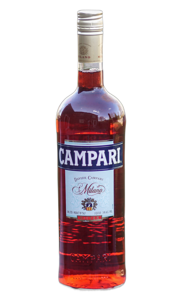Label of Campari Bitter