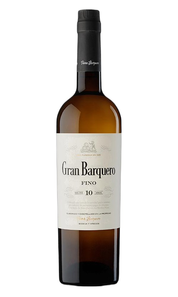 Label of Gran Barquero Fino
